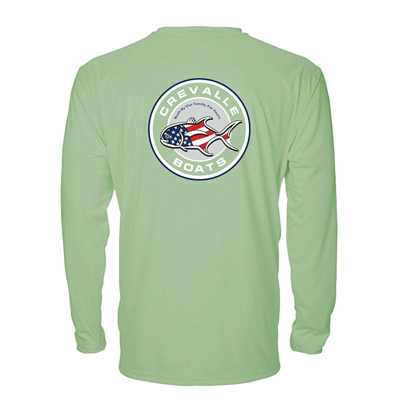 Green Long Sleeve Sun-Protection Shirt
