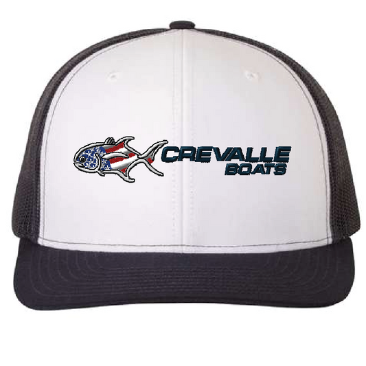 Trucker Hat - White / Navy